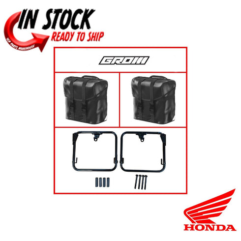 HONDA SADDLEBAG KIT LEFT AND RIGHT WITH MOUNTS 2022-2025 GROM OEM NEW